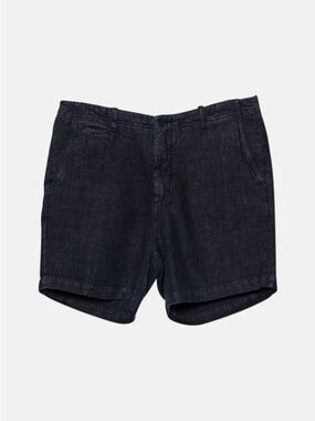 La‎ Paz Men's Navy Casual Linen Shorts